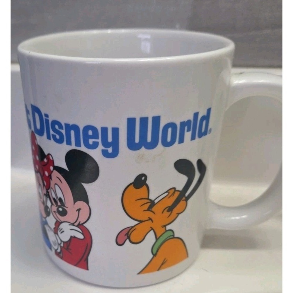 Walt‎ Disney World Coffee Cup Mug Mickey Mouse & Friends - Picture 2 of 3